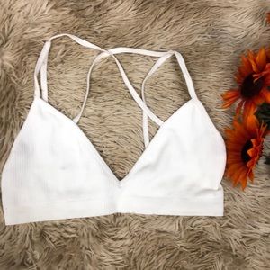 Criss cross bralette